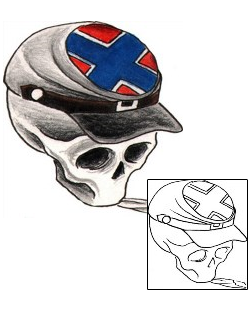 Skull Tattoo Horror tattoo | DHF-00380