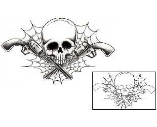 Skull Tattoo Horror tattoo | DHF-00385