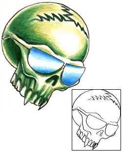 Skull Tattoo Horror tattoo | DHF-00389