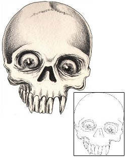 Skull Tattoo Horror tattoo | DHF-00391