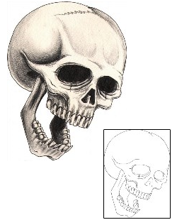 Skull Tattoo Horror tattoo | DHF-00392