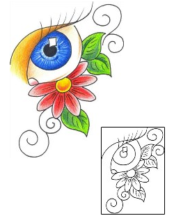 Eye Tattoo DKF-00057