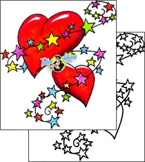 Star Tattoo heart-tattoos-dejan-zohar-dkf-00204
