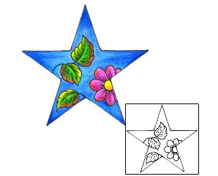 Star Tattoo Astronomy tattoo | DKF-00419