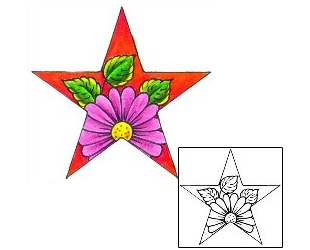 Star Tattoo Astronomy tattoo | DKF-00493