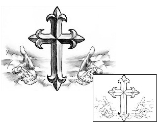 Heavenly Tattoo Religious & Spiritual tattoo | DLF-00026