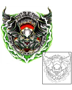 Gargoyle Tattoo Mythology tattoo | DMF-00028