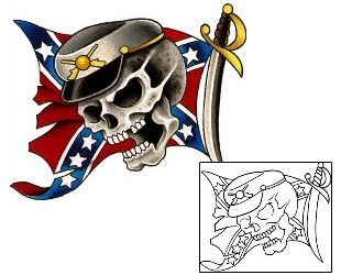 Skull Tattoo Horror tattoo | DMF-00030