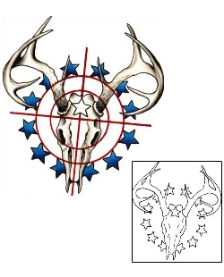 Skull Tattoo Horror tattoo | DMF-00063