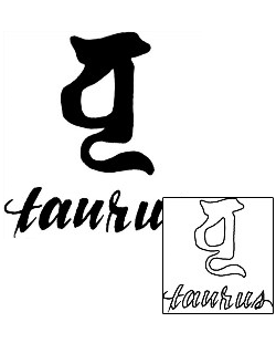 Taurus Tattoo Zodiac tattoo | DOF-00026