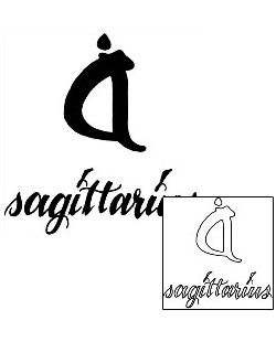 Sagittarius Tattoo Zodiac tattoo | DOF-00031