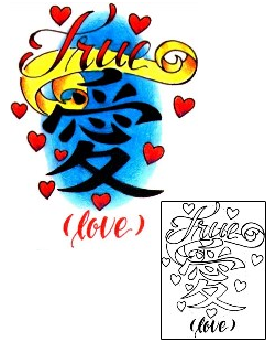 Love Tattoo Miscellaneous tattoo | DOF-00032