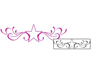 Star Tattoo For Women tattoo | DSF-00009