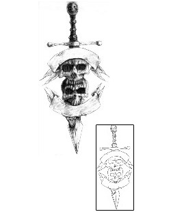 Skull Tattoo Miscellaneous tattoo | DUF-00037