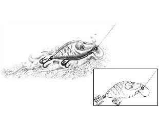 Fish Tattoo Marine Life tattoo | DVF-00080