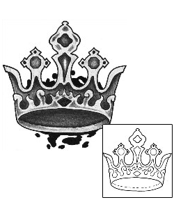 Crown Tattoo DVF-00101