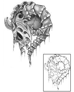 Skull Tattoo Mythology tattoo | DVF-00131
