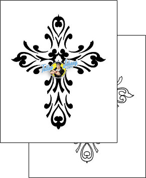 Cross Tattoo religious-and-spiritual-cross-tattoos-darrin-white-dwf-00045