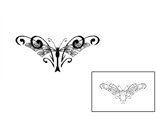 Dragonfly Tattoo Specific Body Parts tattoo | DWF-00129