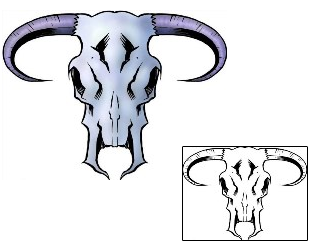 Bull Tattoo Horror tattoo | DXF-00093