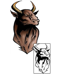 Zodiac Tattoo Taurus tattoo | DXF-00097