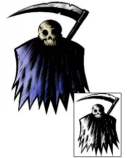 Reaper Tattoo Horror tattoo | DXF-00113