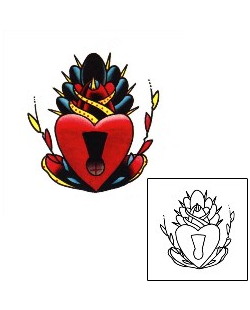 Heart Tattoo Tattoo Styles tattoo | DZF-00025
