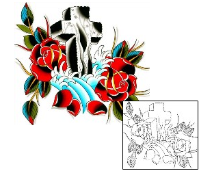 Rose Tattoo Tattoo Styles tattoo | DZF-00040