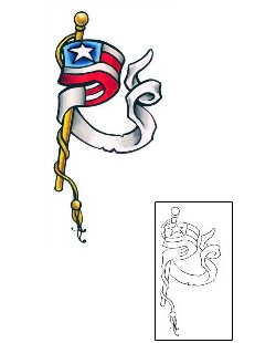 USA Tattoo Patronage tattoo | E1F-00007