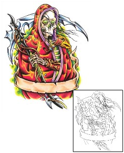 Reaper Tattoo Miscellaneous tattoo | E1F-00018