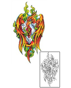 Phoenix Tattoo Mythology tattoo | E1F-00043