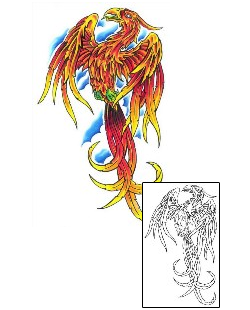 Phoenix Tattoo Mythology tattoo | E1F-00048