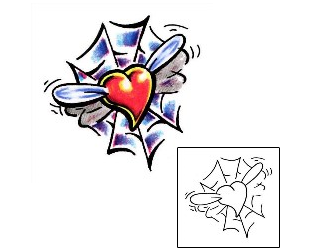 Spider Web Tattoo For Women tattoo | E1F-00139