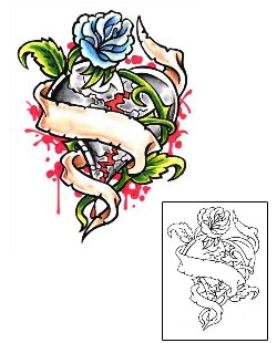 Broken Heart Tattoo Miscellaneous tattoo | E1F-00143