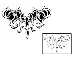 Dragonfly Tattoo Specific Body Parts tattoo | E1F-00156