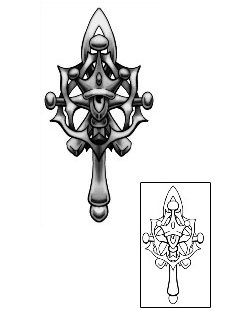 Crown Tattoo Religious & Spiritual tattoo | E1F-00164