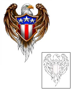Eagle Tattoo Animal tattoo | EAF-00010