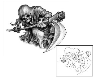 Reaper Tattoo Horror tattoo | EAF-00060