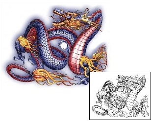 Monster Tattoo Mythology tattoo | ECF-00022