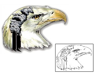Patriotic Tattoo Animal tattoo | ECF-00025