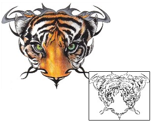 Tiger Tattoo Tattoo Styles tattoo | ECF-00045