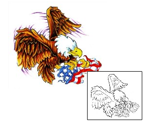 Eagle Tattoo Animal tattoo | EDF-00064