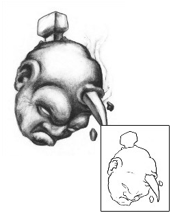 Picture of Horror tattoo | EDF-00105