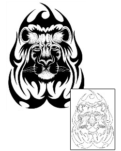 Lion Tattoo Animal tattoo | EGF-00071