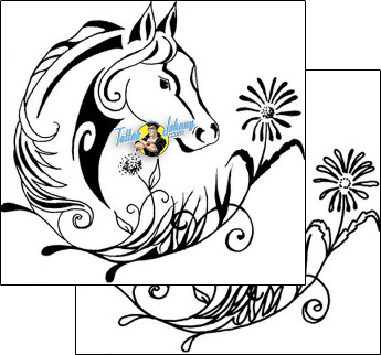 Horse Tattoo animal-horse-tattoos-eve-egf-00086