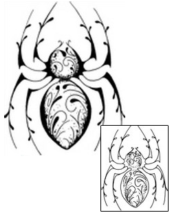 Spider Tattoo Insects tattoo | EGF-00089