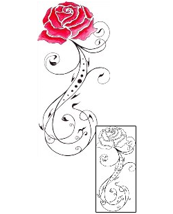 Rose Tattoo Plant Life tattoo | EGF-00103