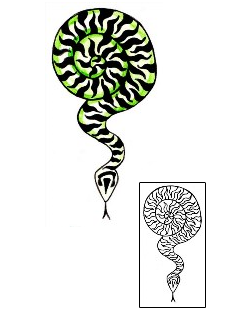 Snake Tattoo Reptiles & Amphibians tattoo | EGF-00108