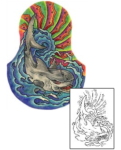Sea Creature Tattoo Specific Body Parts tattoo | EKF-00098