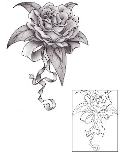 Rose Tattoo Plant Life tattoo | ENF-00009